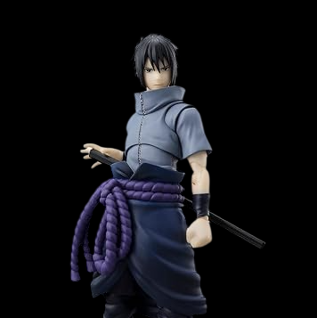 Bandai S.H.Figuarts Sasuke Uchiha - The Solitary Ninja Who Burns Through the Darkness - Action Figure
