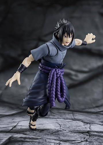 Bandai S.H.Figuarts Sasuke Uchiha - The Solitary Ninja Who Burns Through the Darkness - Action Figure