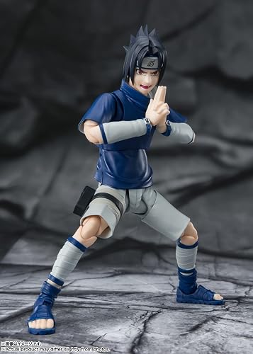 Bandai S.H.Figuarts Sasuke Uchiha - Ninja Prodigy of the Uchiha Clan - Action Figure