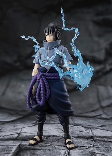Bandai S.H.Figuarts Sasuke Uchiha - The Solitary Ninja Who Burns Through the Darkness - Action Figure