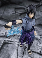 Bandai S.H.Figuarts Sasuke Uchiha - The Solitary Ninja Who Burns Through the Darkness - Action Figure