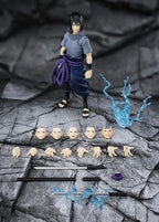 Bandai S.H.Figuarts Sasuke Uchiha - The Solitary Ninja Who Burns Through the Darkness - Action Figure