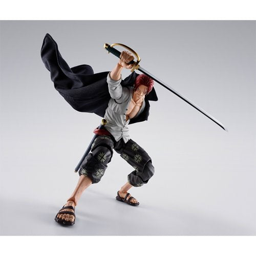 (Pre Order) Bandai S.H.Figuarts Shanks Marineford One Piece Action Figure