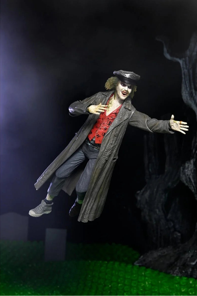 NECA Beetlejuice (1988) Ultimate Beetlejuice: Tour Guide The Bio-Exorcist 7-Inch Scale Action Figure