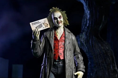 NECA Beetlejuice (1988) Ultimate Beetlejuice: Tour Guide The Bio-Exorcist 7-Inch Scale Action Figure
