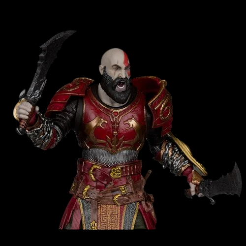 McFarlane Toys God of War Ragnarök Kratos (Elite Edition) 7-Inch Action Figure