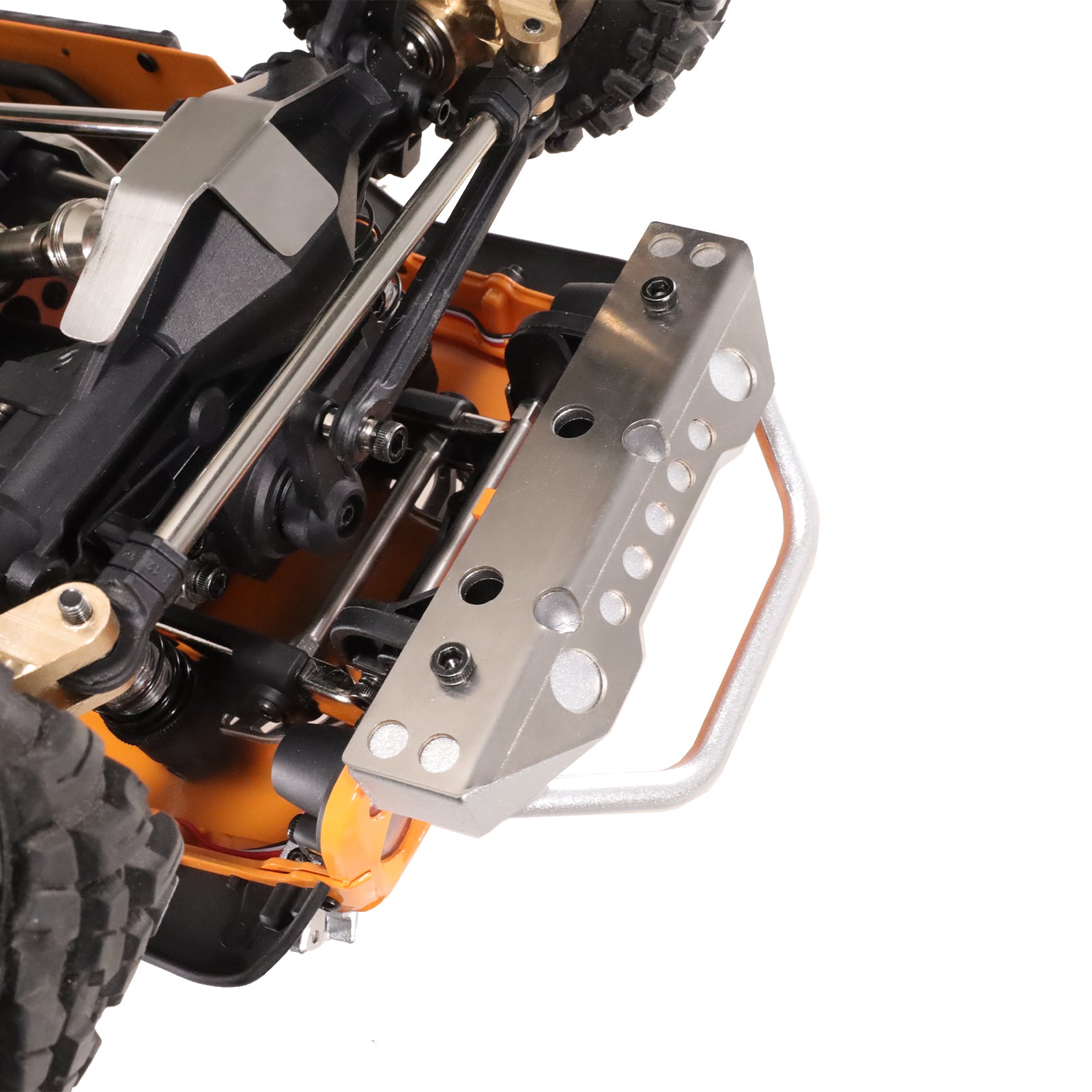 MJX H12Y/H12Y+ Stainless Steel Chassis Skid Plate & Armor Protection Kit