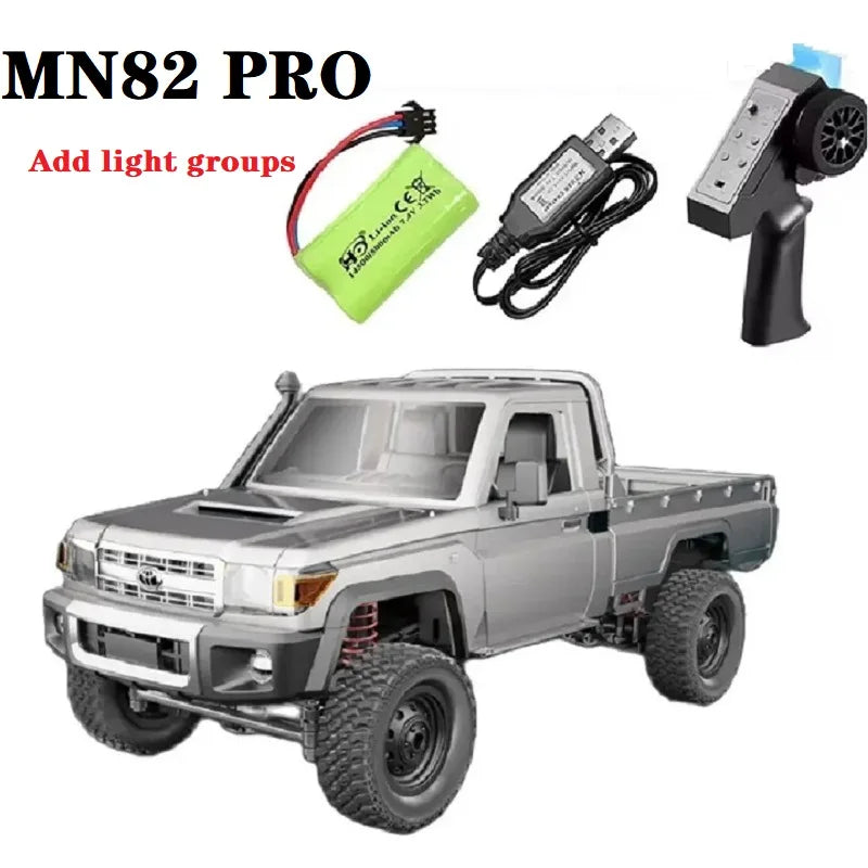 1:12 Scale MN82 Land Cruiser LC79 RC Crawler