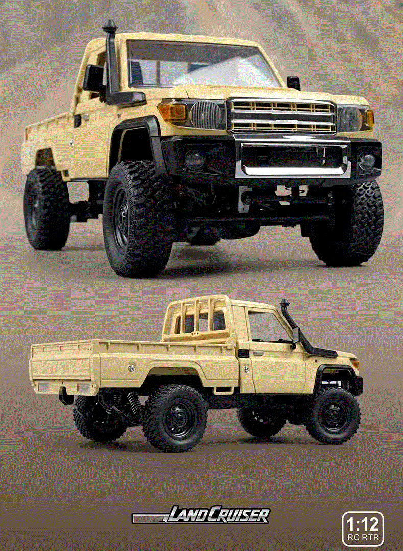 1:12 Scale MN82 Land Cruiser LC79 RC Crawler