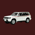 Paudi 1:64 Scale Diecast Nissan Patrol 1998 Y61 VTC Model Car