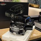 LCD Toyota Land Cruiser LC300 1:18 Scale Premium Model Car - Black