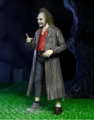 NECA Beetlejuice (1988) Ultimate Beetlejuice: Tour Guide The Bio-Exorcist 7-Inch Scale Action Figure