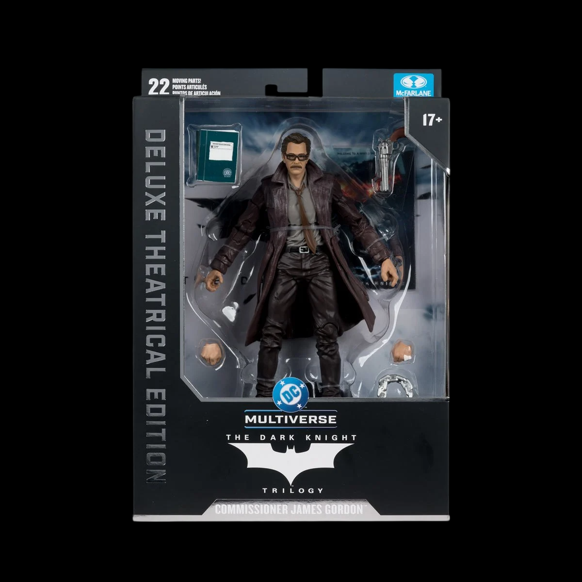 McFarlane Toys DC Multiverse James Gordon (The Dark Knight Trilogy) 7-Inch Action Figure